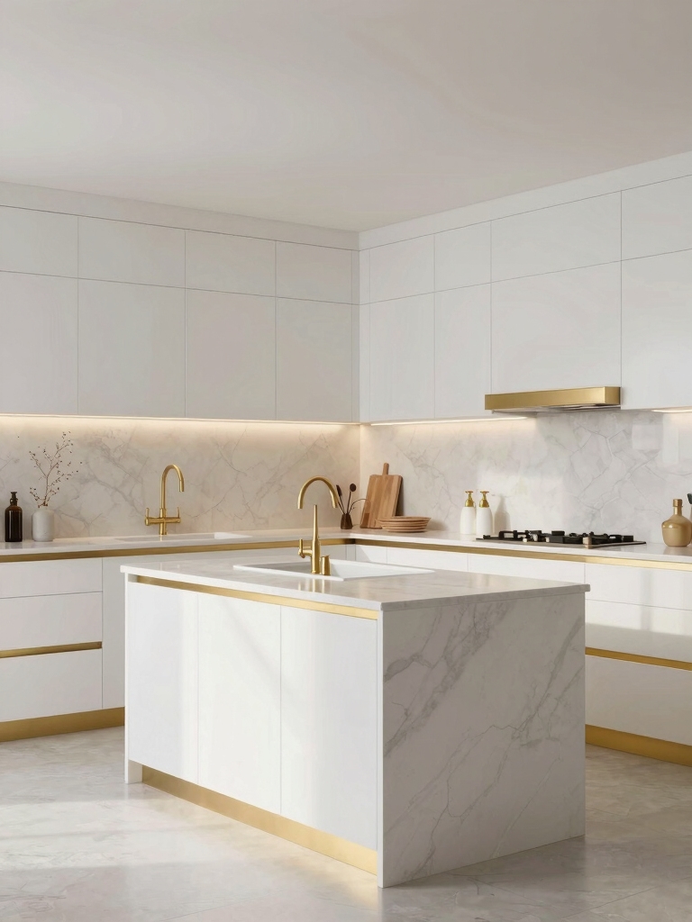 transformative layered kitchen lighting