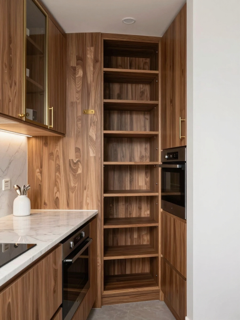 vertical wall slim storage