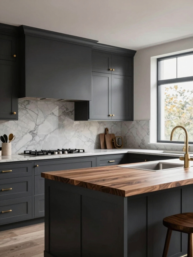 warm accents enhance grey