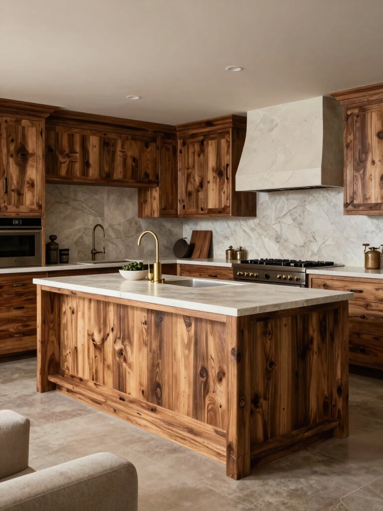 warm inviting rustic focal