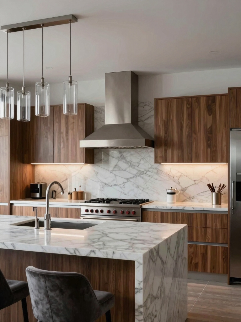 warm layered practical lighting