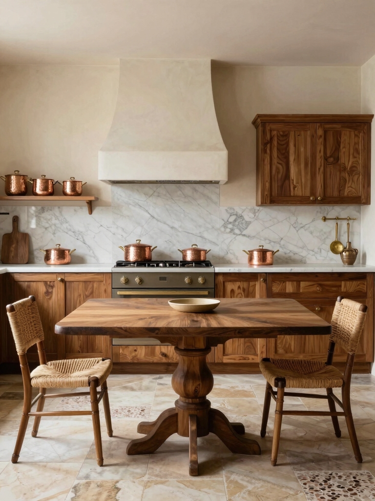 warmth in aged materials