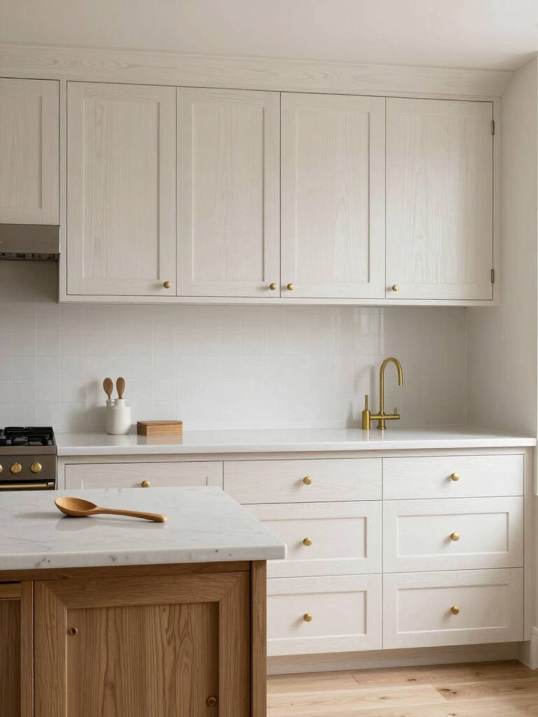 warmth in white wood